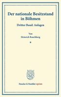 Der Nationale Besitzstand in Bohmen