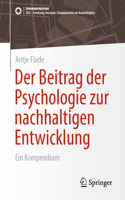 Beitrag Der Psychologie Zur Nachhaltigen Entwicklung