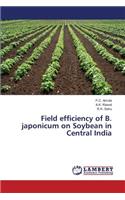 Field efficiency of B. japonicum on Soybean in Central India