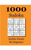 1000 Sudoku leichte Puzzle für Beginner