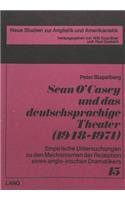 Sean O'Casey und das deutschsprachige Theater (1948-1974)