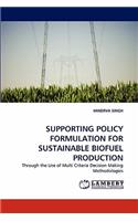 Supporting Policy Formulation for Sustainable Biofuel Production