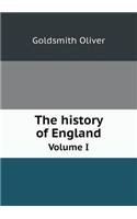 The History of England Volume I