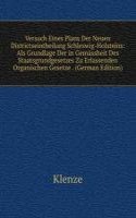 Versuch Eines Plans Der Neuen Districtseintheilung Schleswig-Holsteins: Als Grundlage Der in Gemassheit Des Staatsgrundgesetzes Zu Erlassenden Organischen Gesetze . (German Edition)