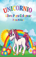 Unicornio - Libro Para Colorear Para Niñas
