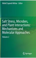 Salt Stress, Microbes, and Plant Interactions: Mechanisms and Molecular Approaches