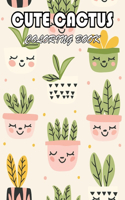 Cute Cactus Coloring Book for Kids