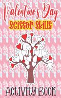 Valentine's Day Scissor Skills Activity Book
