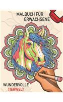 Malbuch Für Erwachsene Wundervolle Tierwelt