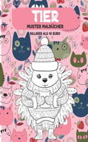 Muster Malbücher - Billiger als 10 Euro - Tier