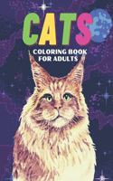 Cats Coloring Book For Adults: An Adult Crazy And Funny Kittens Designs For Cat Lovers