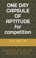 ONE DAY CAPSULE OF APTITUDE for competition