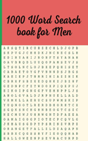 1000 Word Search Book for Men 8.5x11inches 40pages