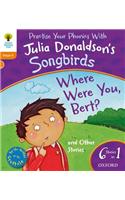 Oxford Reading Tree Songbirds: Level 6: Where Were You Bert