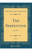 The Serpentine, Vol. 14: June 1925 (Classic Reprint)