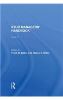 Stud Managers' Handbook, Vol. 19