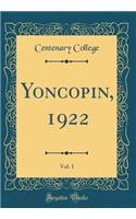 Yoncopin, 1922, Vol. 1 (Classic Reprint)