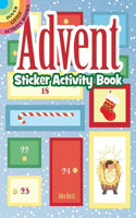 Advent Sticker Activity Book: (Little Activity Books)