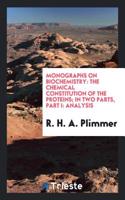 Monographs on Biochemistry