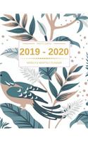 2019 - 2020 Planner Weekly And Monthly