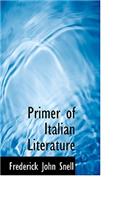 Primer of Italian Literature