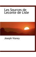 Les Sources de LeConte de Lisle