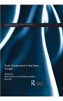 Party Government in the New Europe