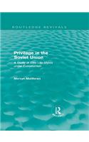 Privilege in the Soviet Union (Routledge Revivals)
