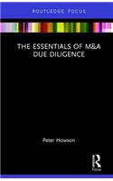 Essentials of M&A Due Diligence