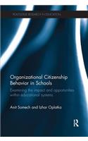 Organizational Citizenship Behavior in Schools