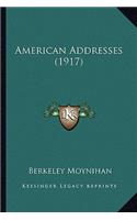American Addresses (1917)