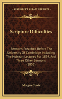 Scripture Difficulties
