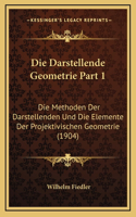 Die Darstellende Geometrie Part 1