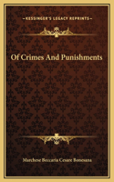 Of Crimes And Punishments