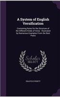 A System of English Versification