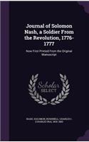 Journal of Solomon Nash, a Soldier From the Revolution, 1776-1777