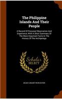 The Philippine Islands And Their People