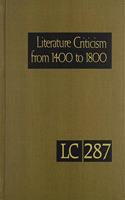 Literature Criticism from 1400 to 1800