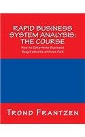 Rapid Business System Analysis