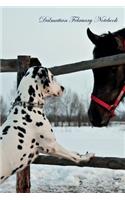 Dalmatian February Notebook Dalmatian Record, Log, Diary, Special Memories, to Do List, Academic Notepad, Scrapbook & More