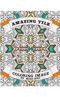 Amazing Tile Coloring Image