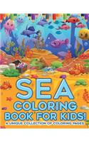 Sea Coloring Book For Kids!