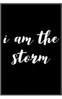 I'm the storm