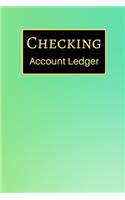 Checking Account Ledger