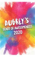 Aubrey's Diary of Awesomeness 2020