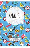 Amazigh Travel Journal: 6x9 Travel planner I Road trip planner I Dot grid journal I Travel notebook I Travel diary I Pocket journal I Gift for Backpacker