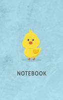 Cute Duck Animal Notebook Birthday Gift