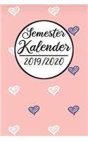 Semester Kalender 2019 / 2020