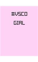 #vscogirl: VSCO sksksksksk journal notebook 120 college ruled lined pages