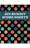 Gin Rummy Score Sheets
